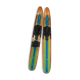 Old wooden water skis