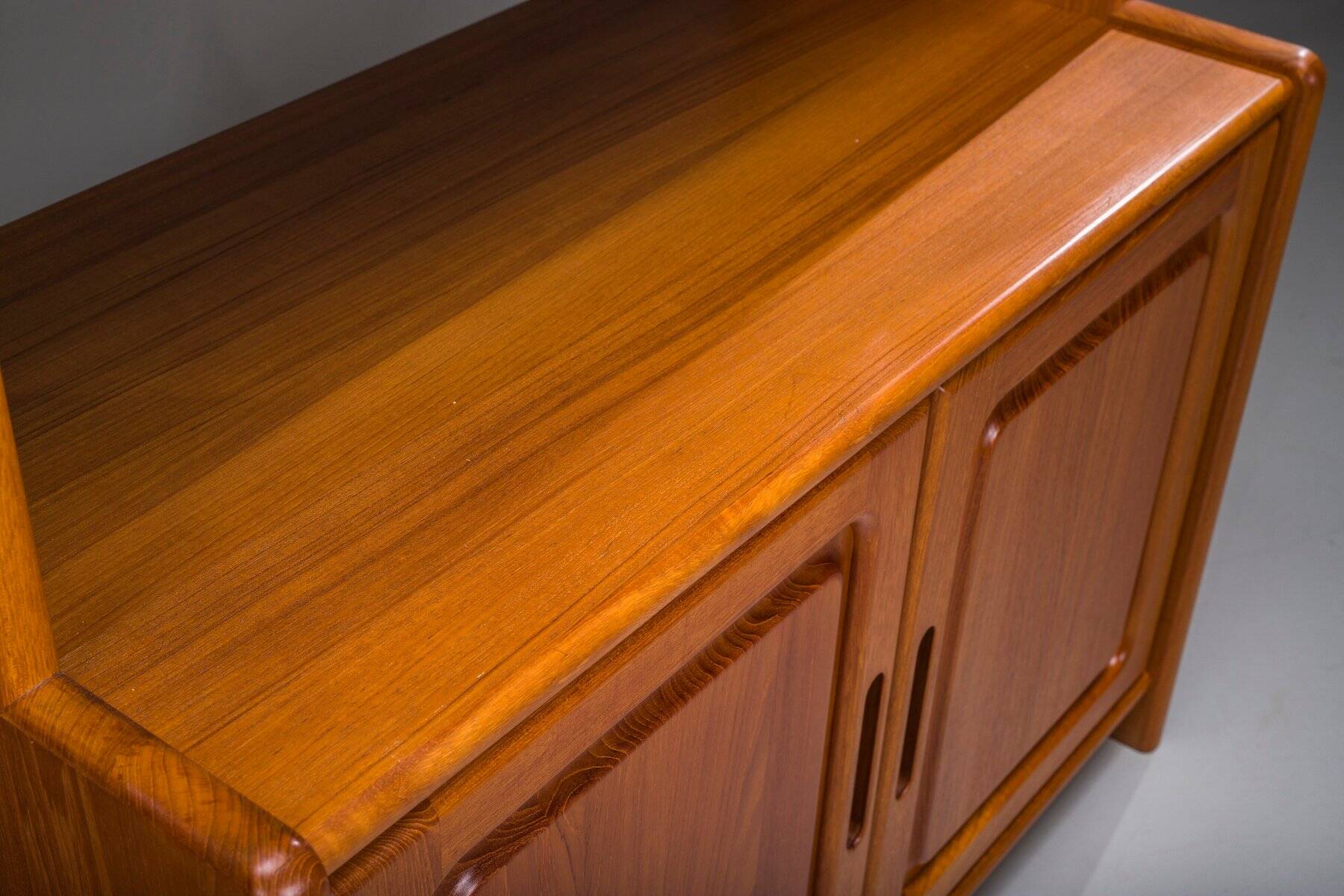 Mid-century modern Danish modular teak wall unit from Dyrlund, Denmark, 1970s