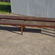 Set de 2 bancs de ferme