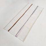 2x5 Natural White Turkish Vintage Runner Rug, 72x169Cm