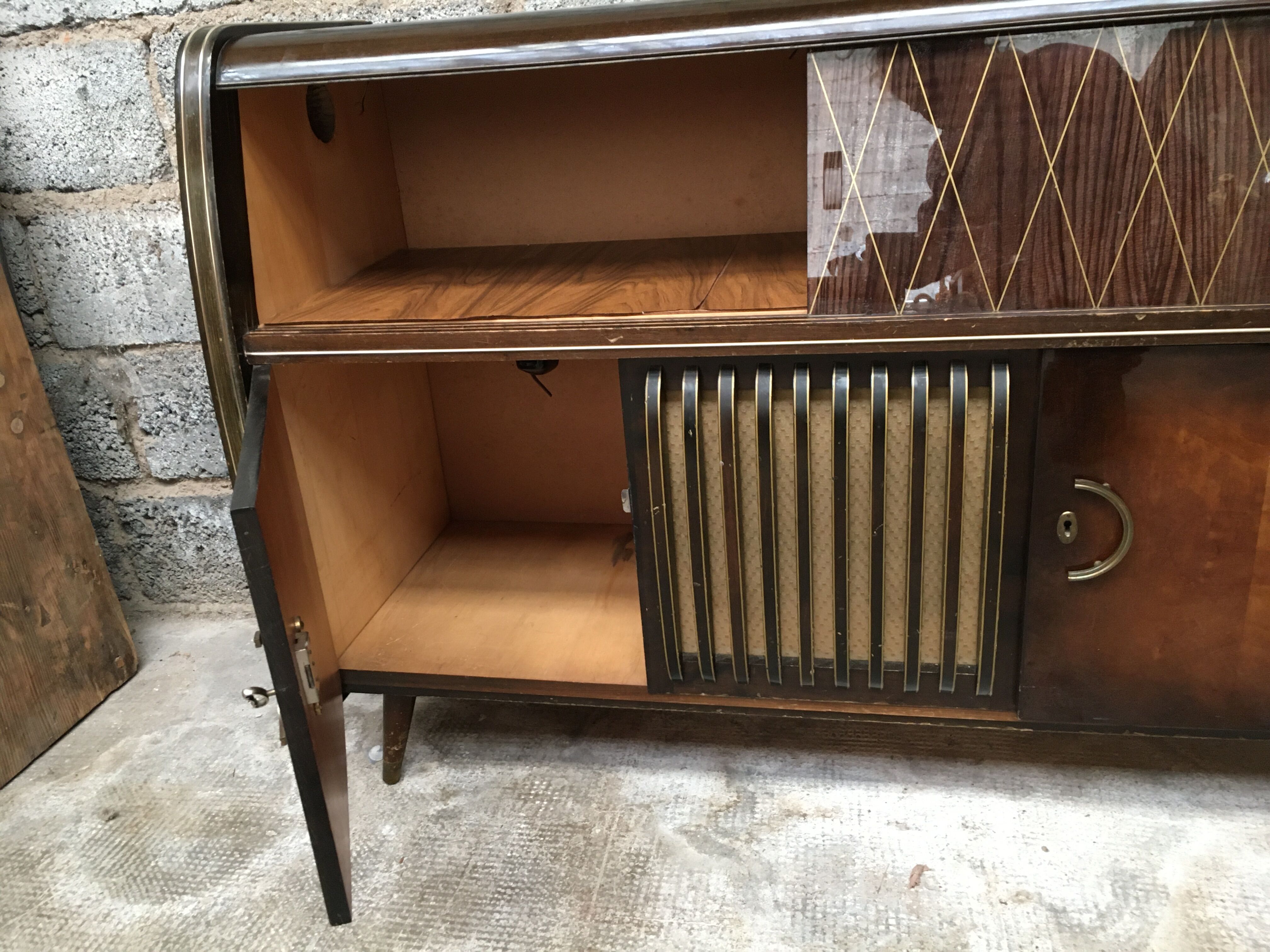 Ancien meuble hifi 1950/1960