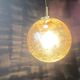 Globe pendant light by Glashutte Limburg, 1960s