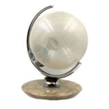 Murano glass spherical table lamp, Mazzega Italy 1970s