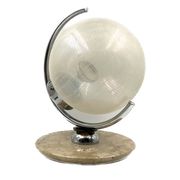 Murano glass spherical table lamp, Mazzega Italy 1970s