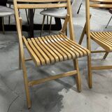 Vintage Scandinavian folding chairs