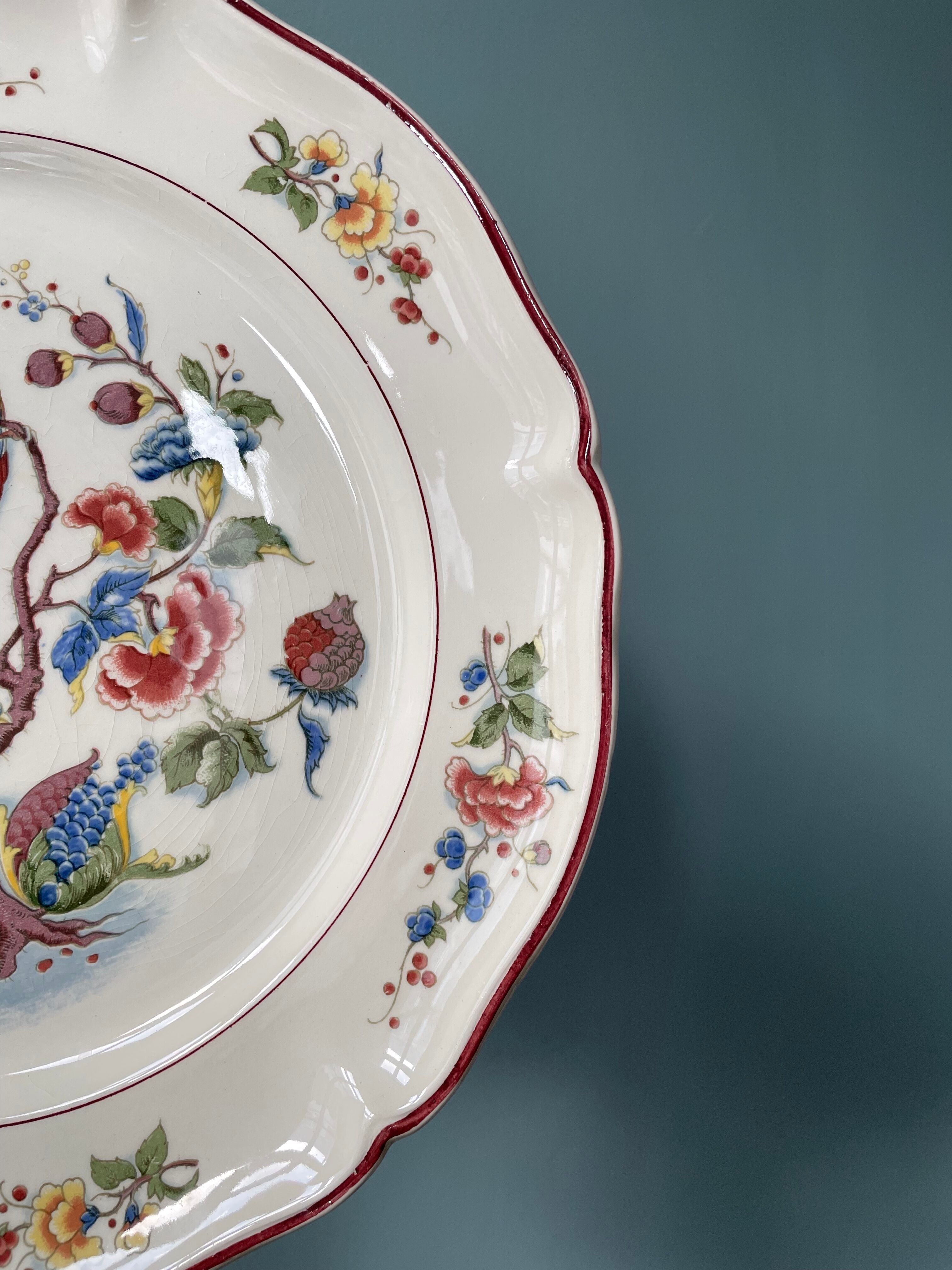 Set of 12 flat plates Villeroy and Boch, Phoenix model