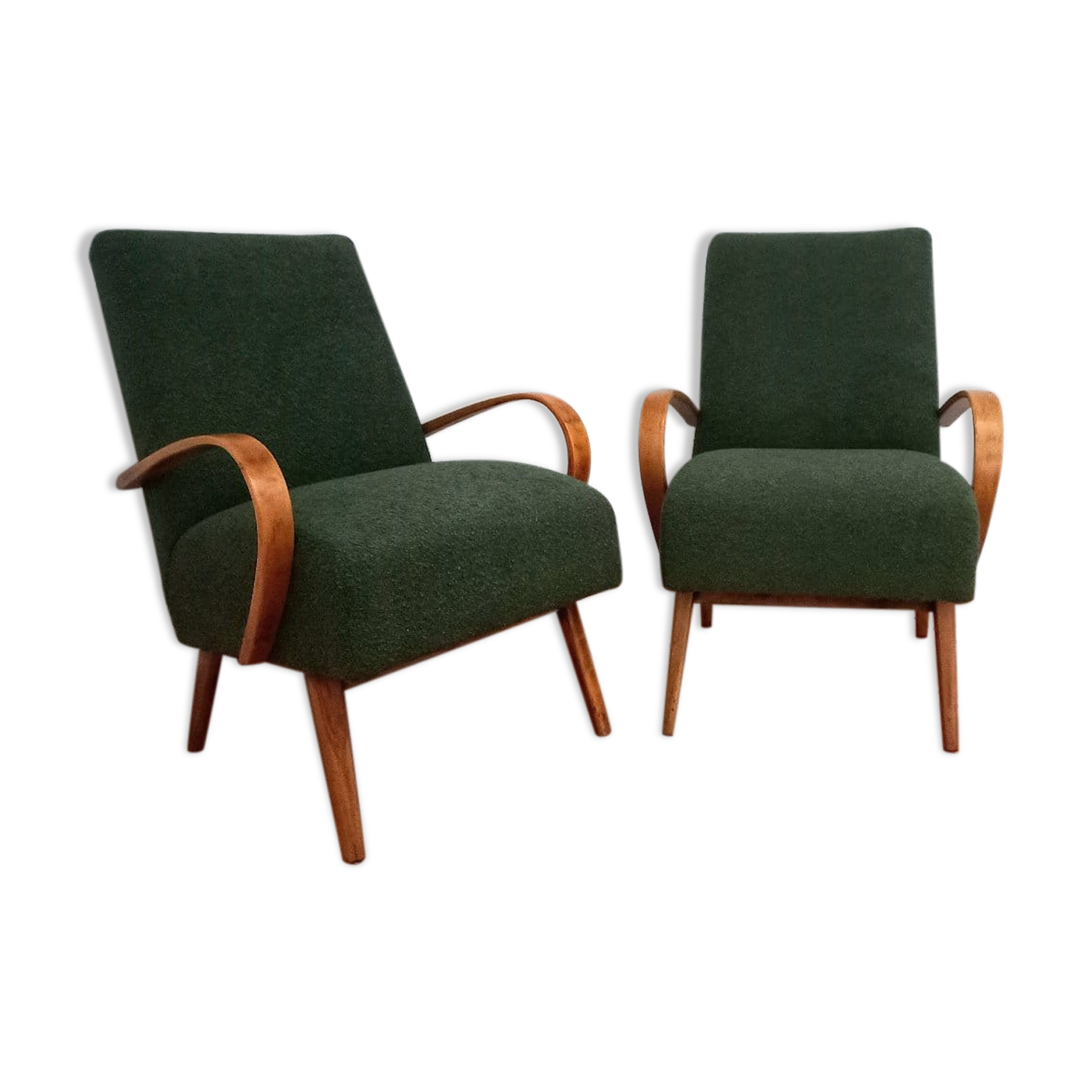 Armchairs by Jaroslav Šmidek for TON, Czechoslovakia, 1960s, Set of 2
