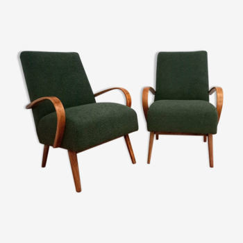 Armchairs by Jaroslav Šmidek for TON, Czechoslovakia, 1960s, Set of 2