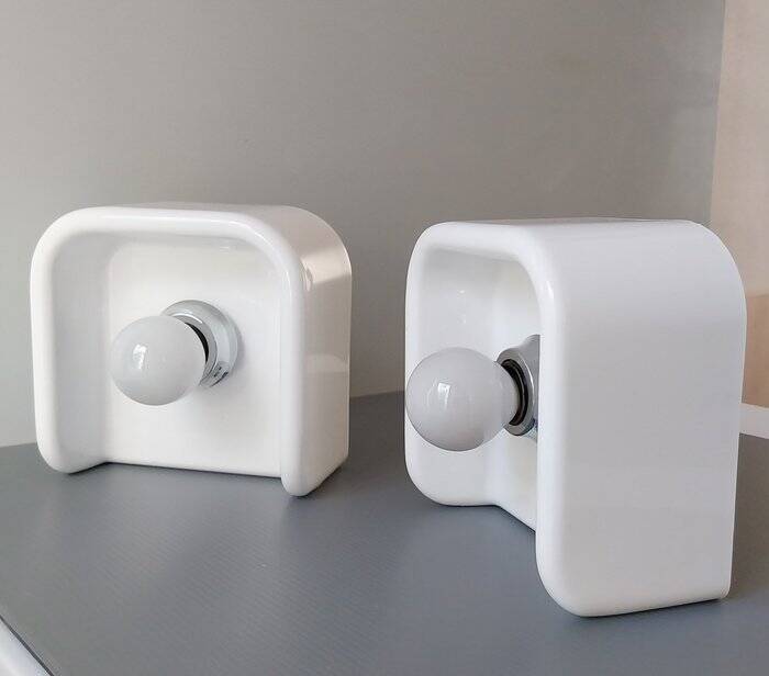 Italian wall sconces by Makio Nasuike for Guzzini