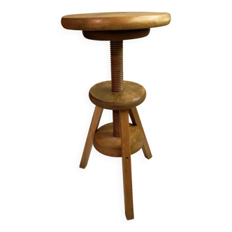 Tabouret d'horloger vintage