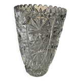 Bohemian crystal vase