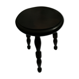Wooden round stool