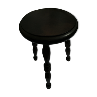 Wooden round stool