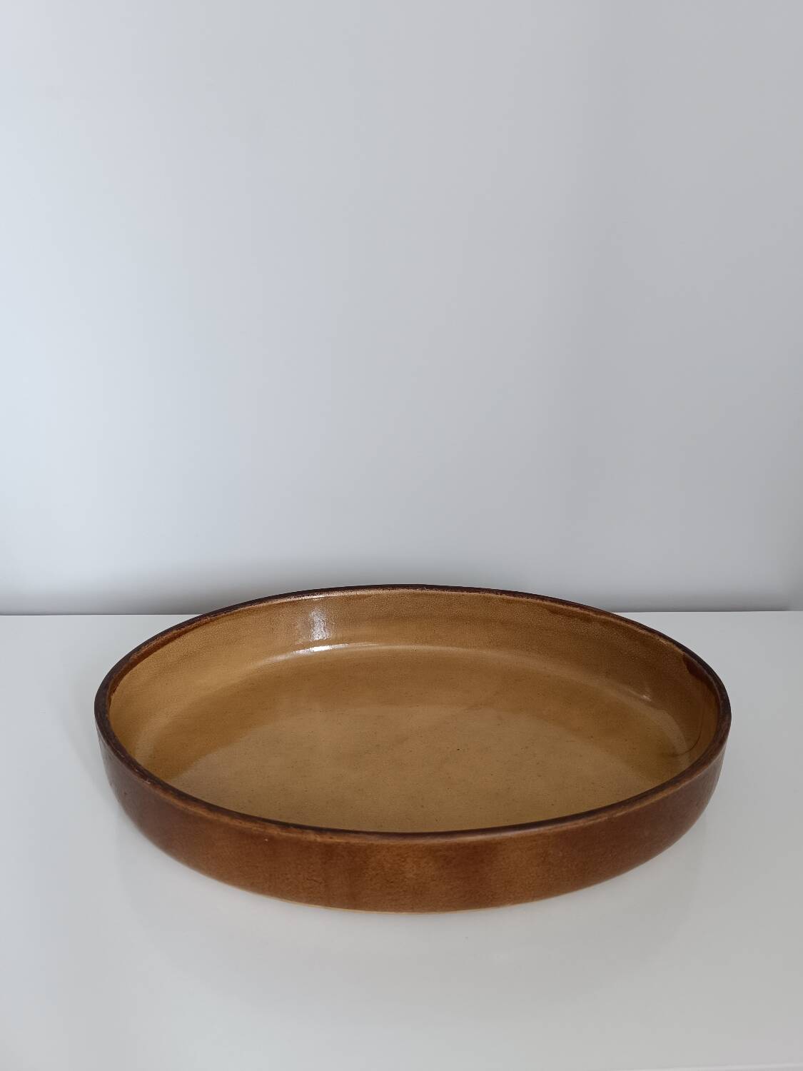 Large terracotta baking dish
