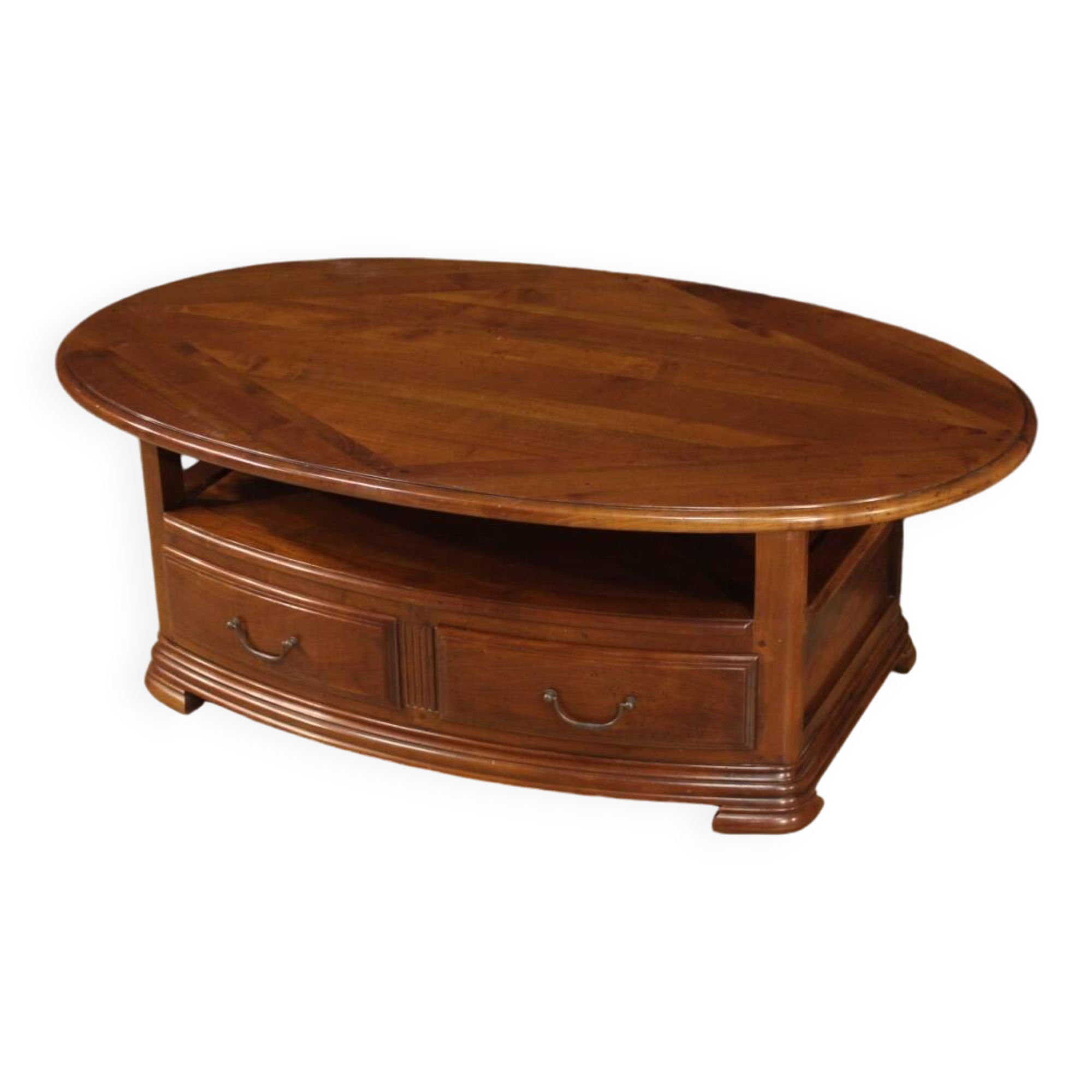 Table basse française en bois du XXe siècle