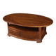 Table basse française en bois du XXe siècle