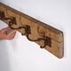 Antique solid wood coat rack (c.1920) #45