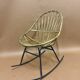 chaise rotin a bascule