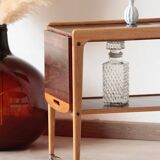 Scandinavian 'Thea' side table in rosewood and laminate, Yngve Ekström