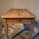 French rural farmhouse table with two drawers, 19th century.