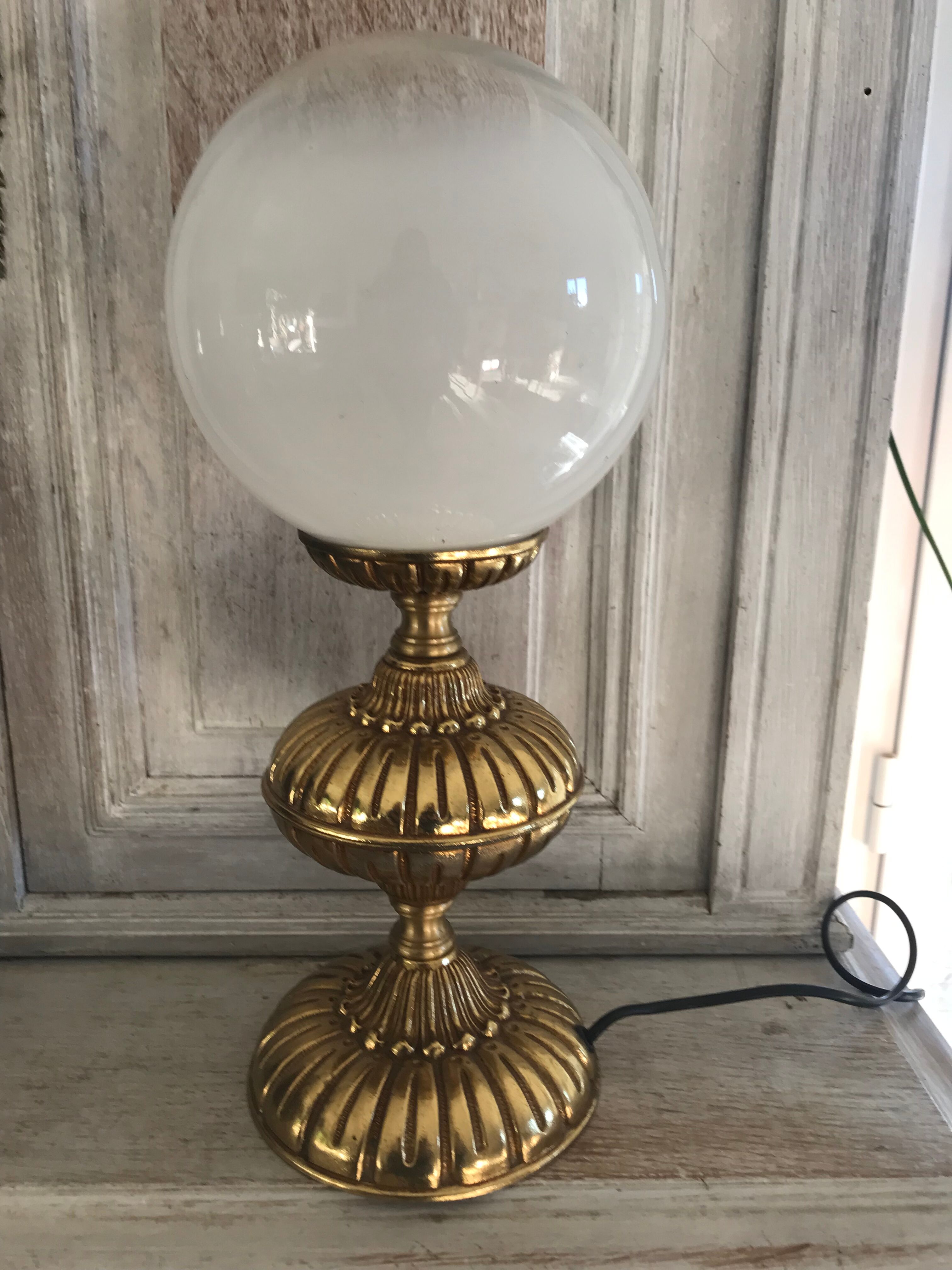 Vintage brass lamp