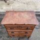 Commode vintage style Louis XV en bois du 19ème