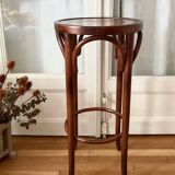 Bentwood high bar stool