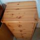 Commode colonne en pin 5 tiroirs