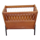 Vintage scoubidou wooden toy box