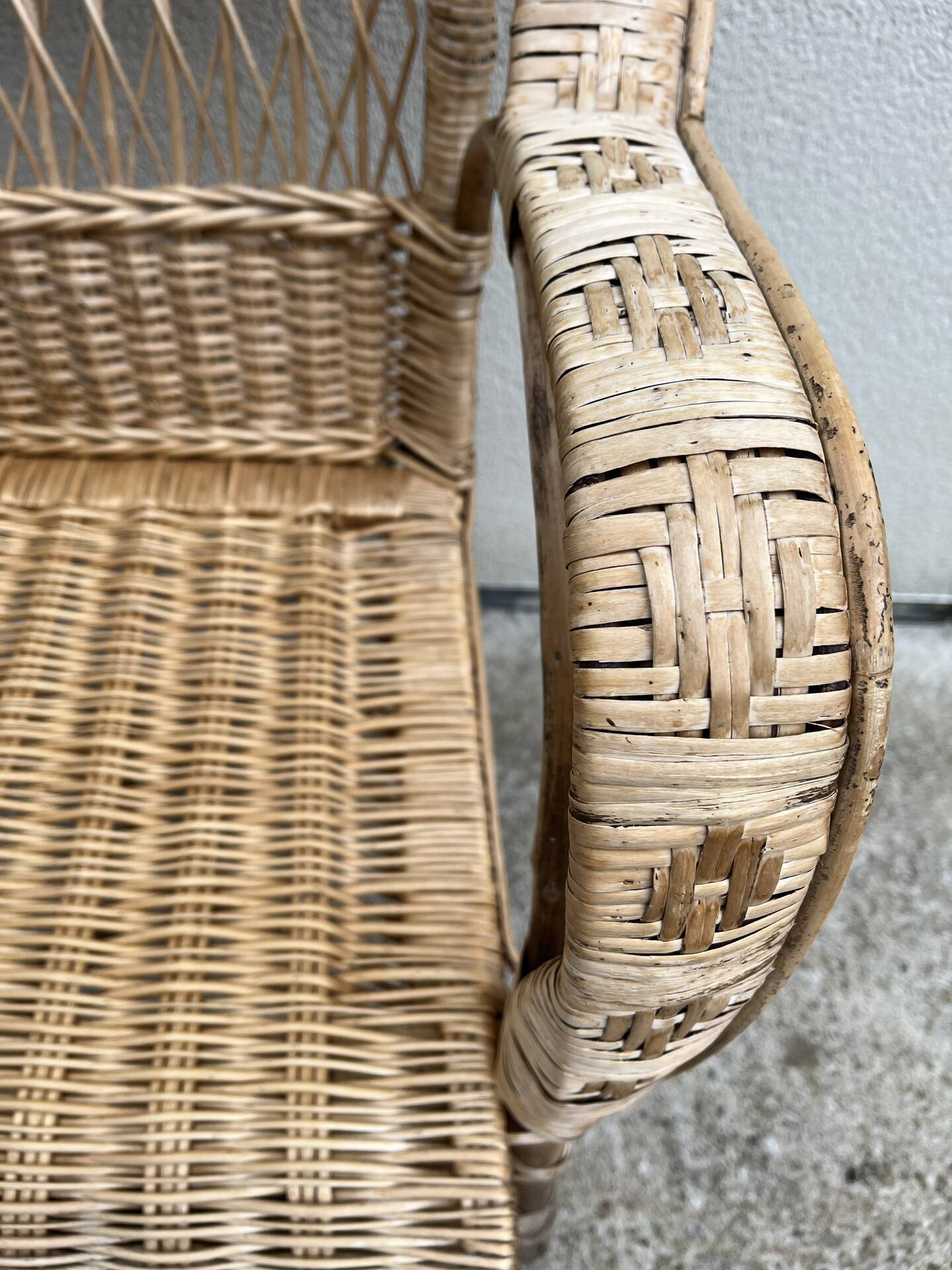 Fauteuil en rotin 