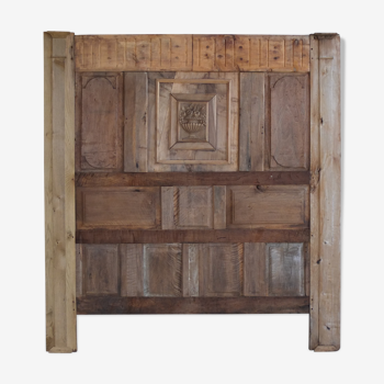 17th century woodwork headboard