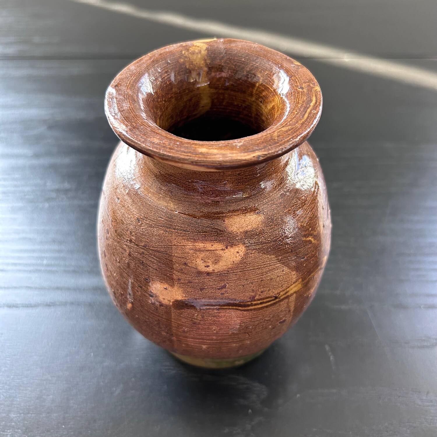 Antique vase signed GW