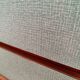 Commode Tchèque bois et formica vert d'eau