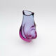 Sommerso Vase Alexandrite Miloslav Klinger ZBS - Vintage Bohemian Glass