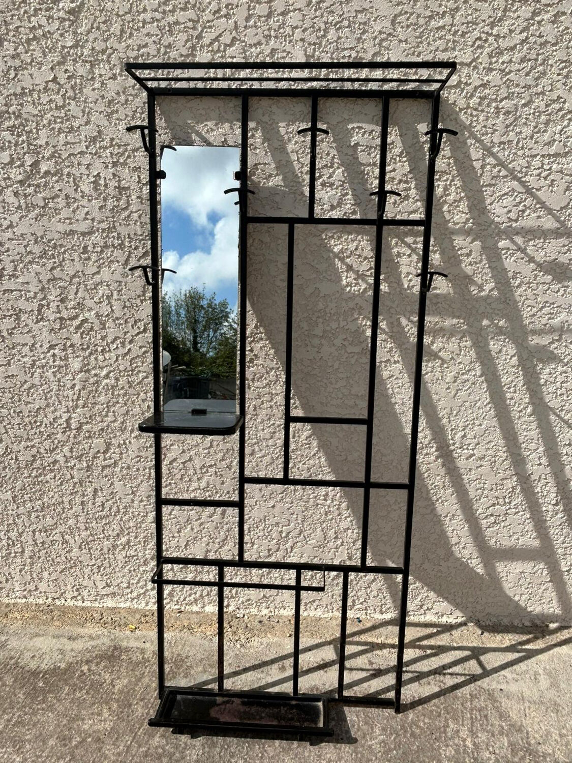 Porte manteau en fer vintage