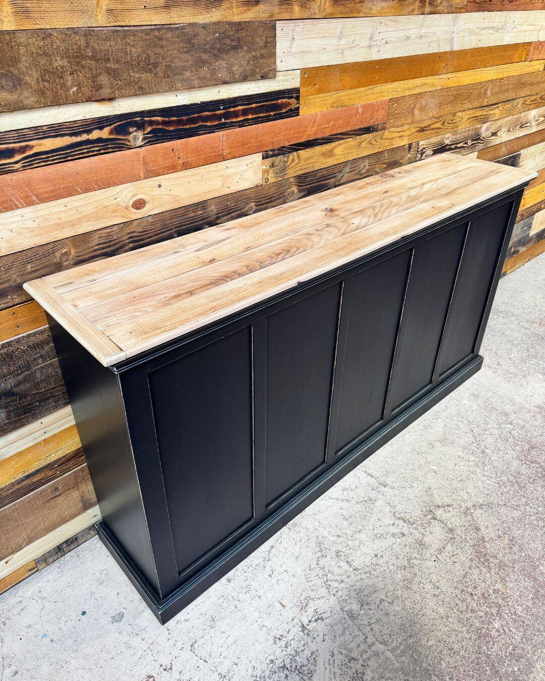 Vintage workshop furniture revamped from the 1950s.