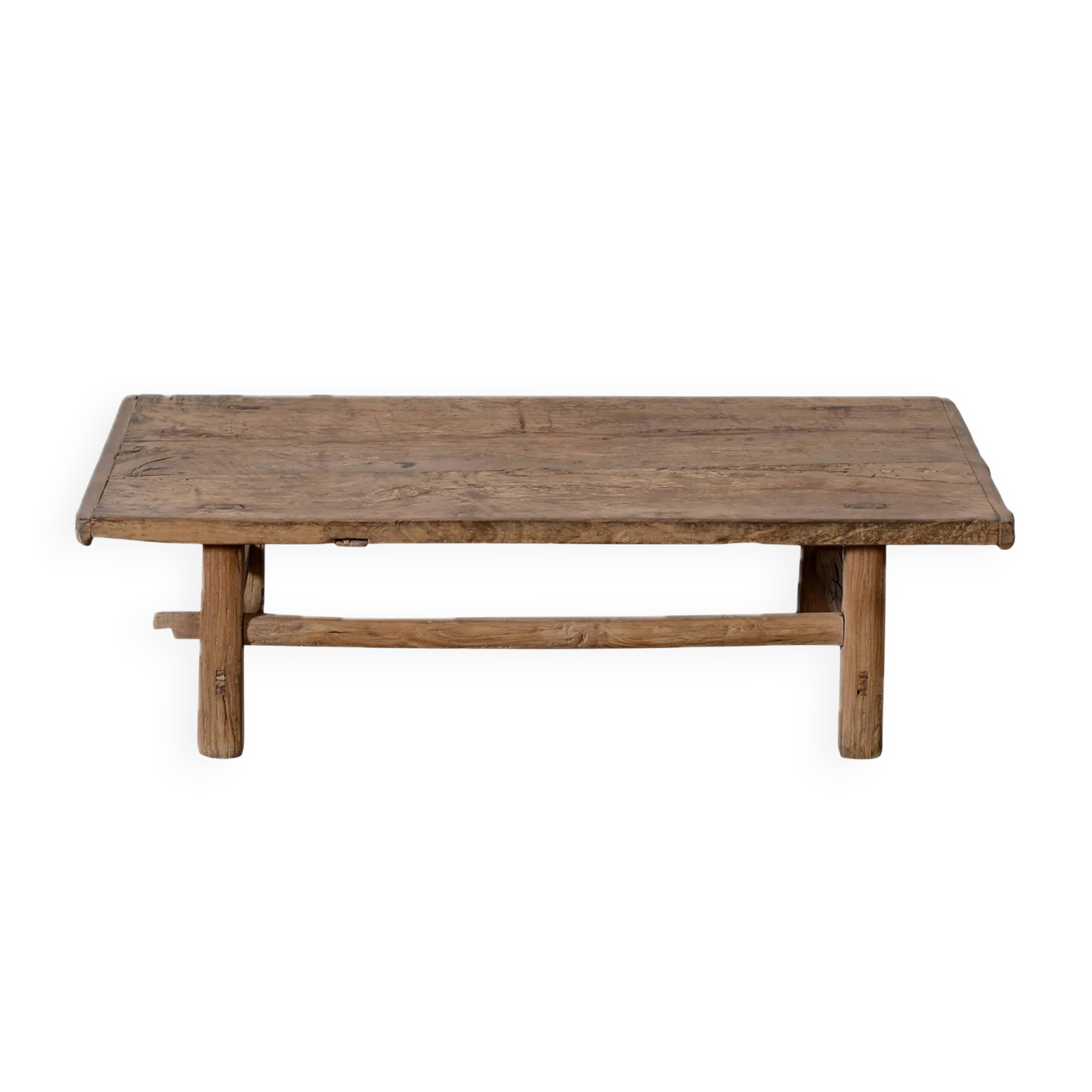 Taigu - Antique coffee table in solid elm