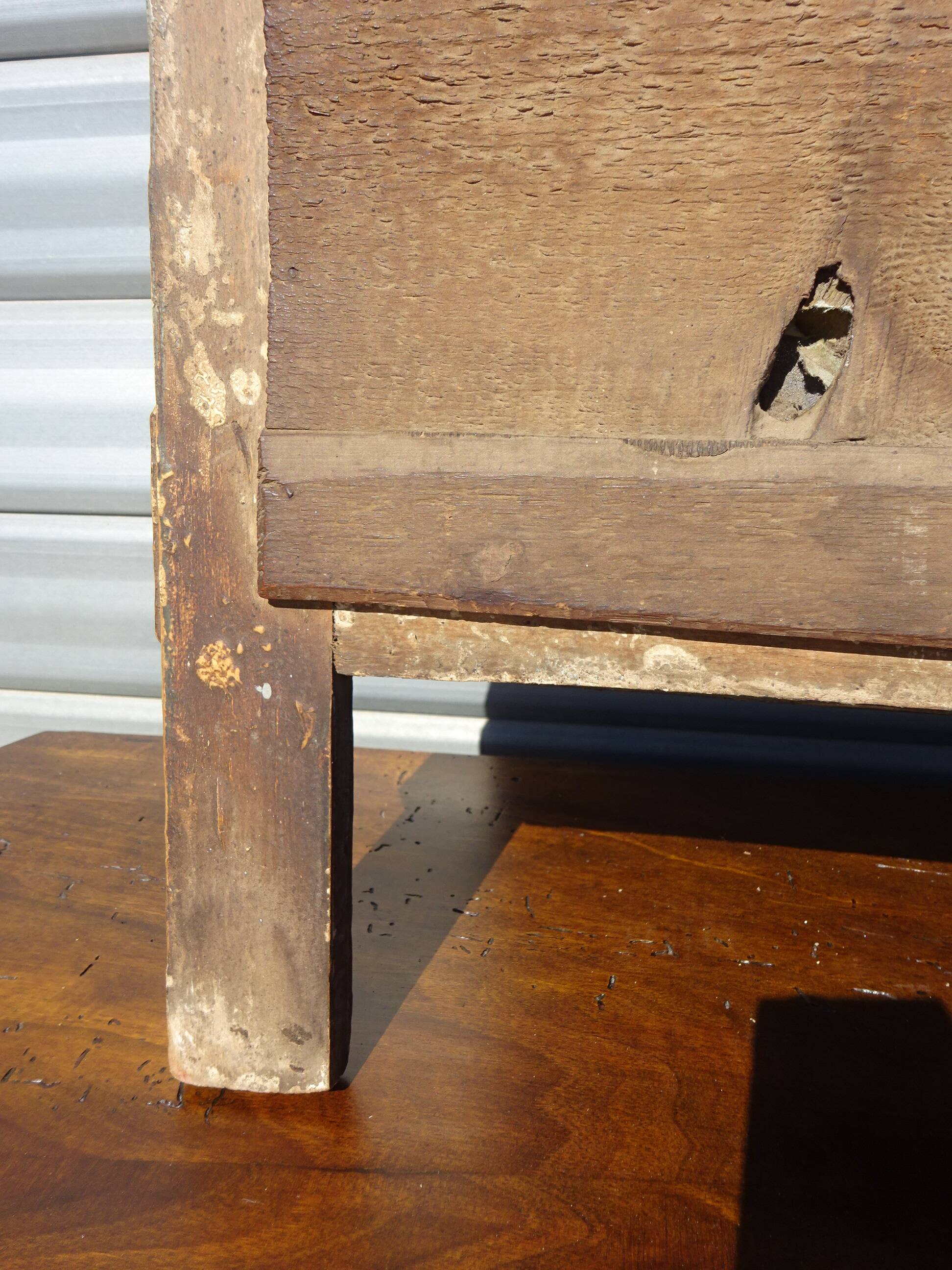 Very old Louis XVI style mirror.