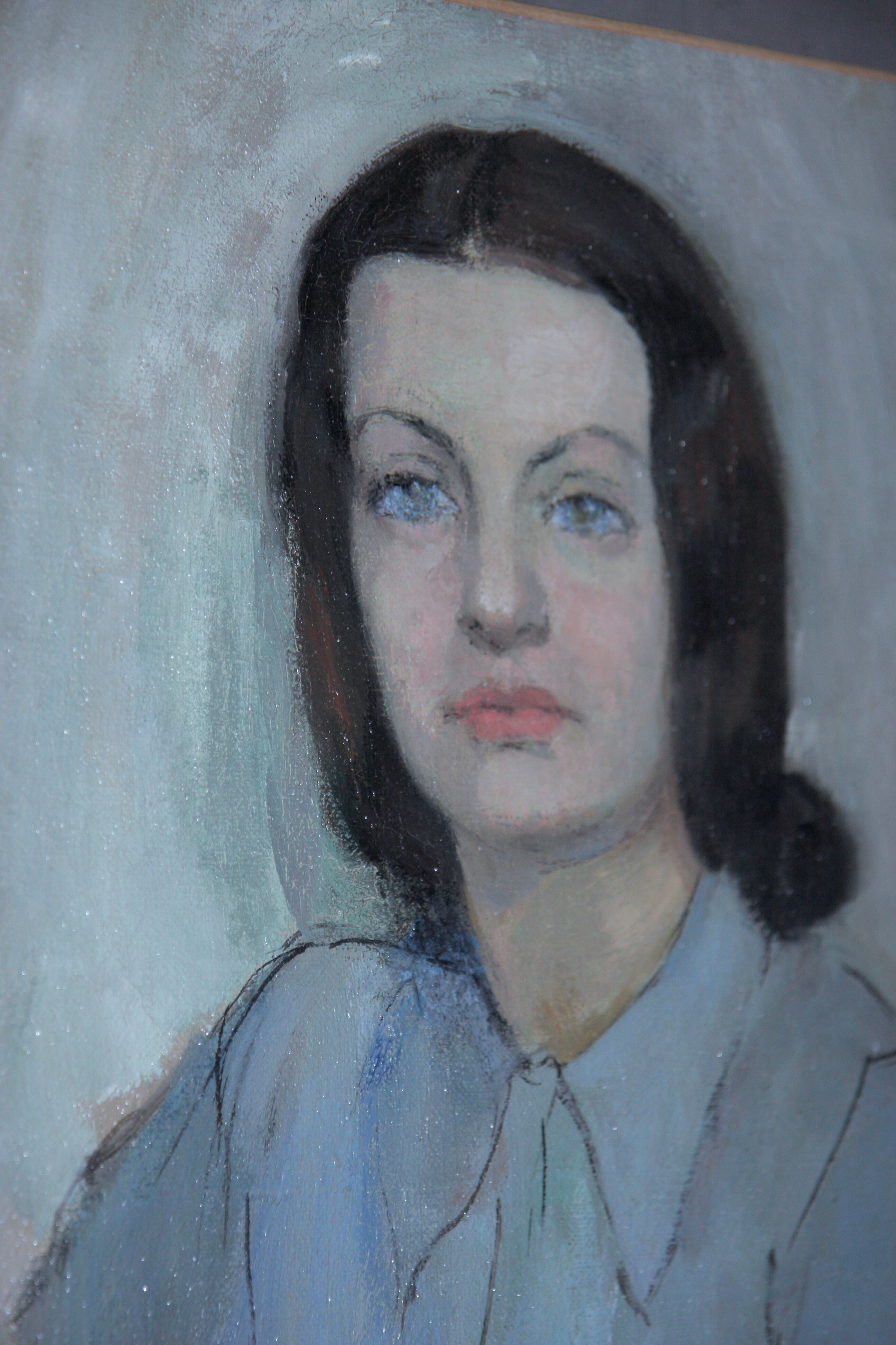 Portrait of a woman from the 60s