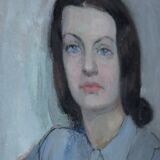 Portrait of a woman from the 60s