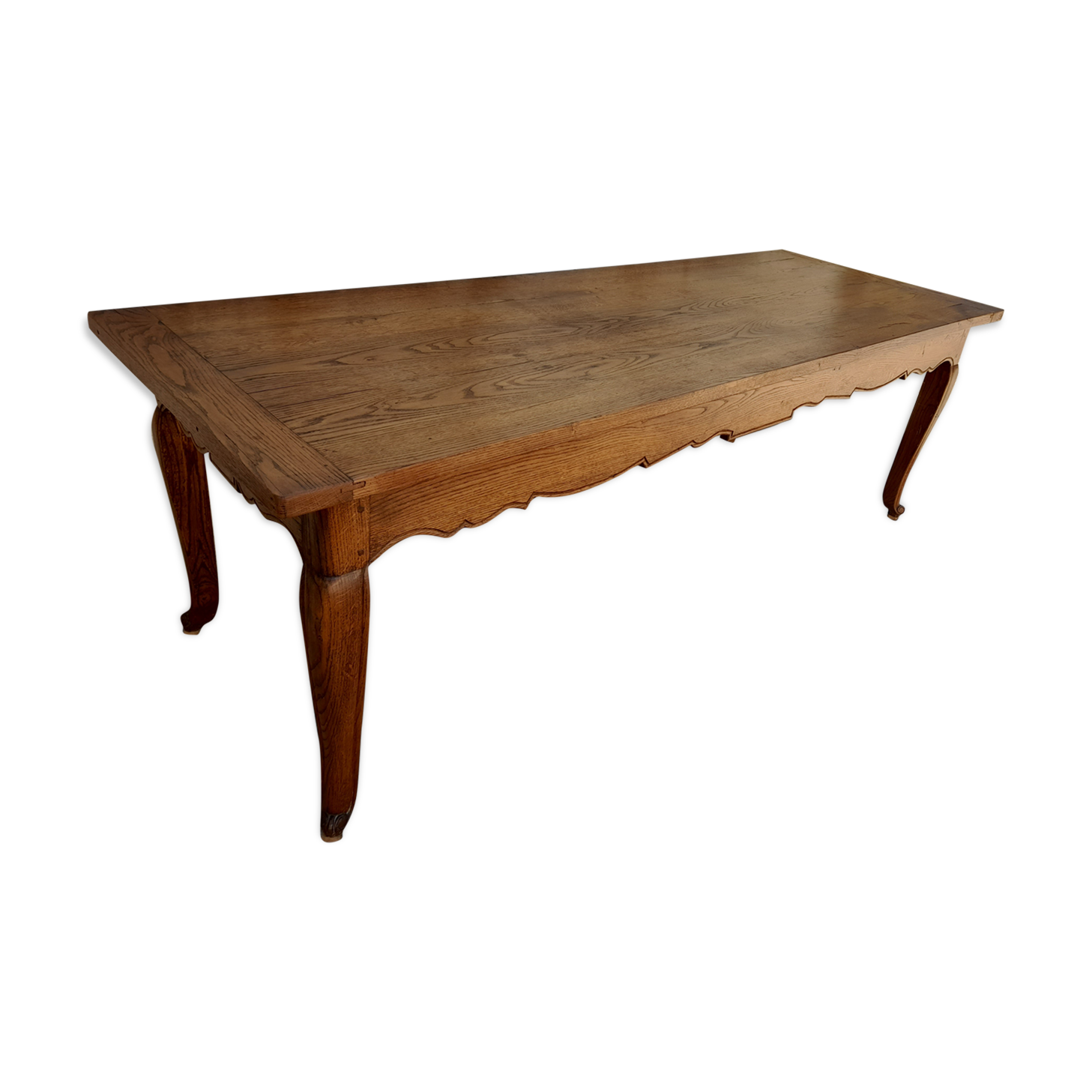 Old oak farm table - 2m30