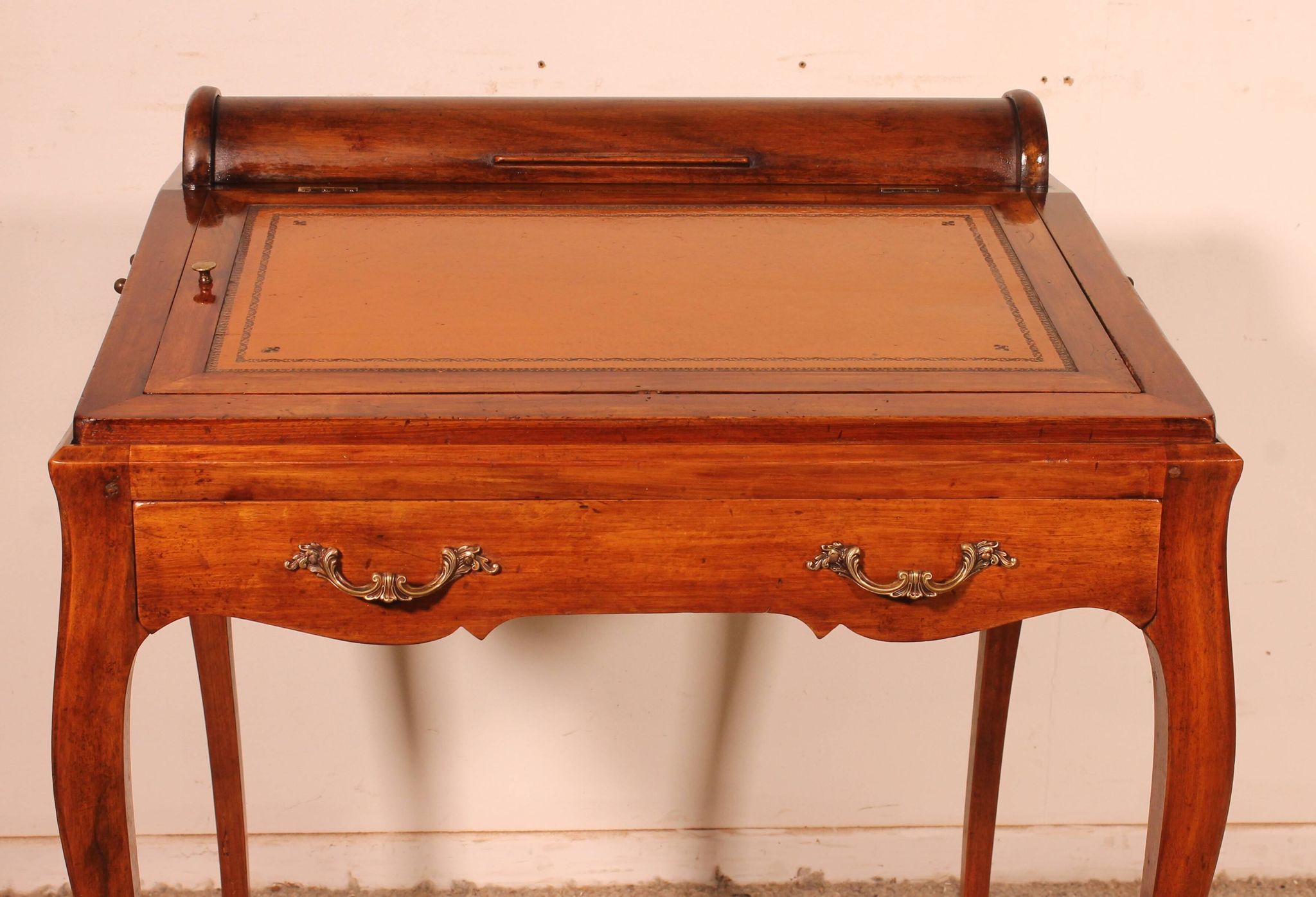walnut gaming table from the Napoleonic III period