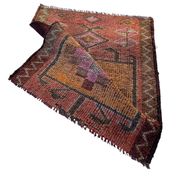Tapis kurde vintage, 110 x 95 cm