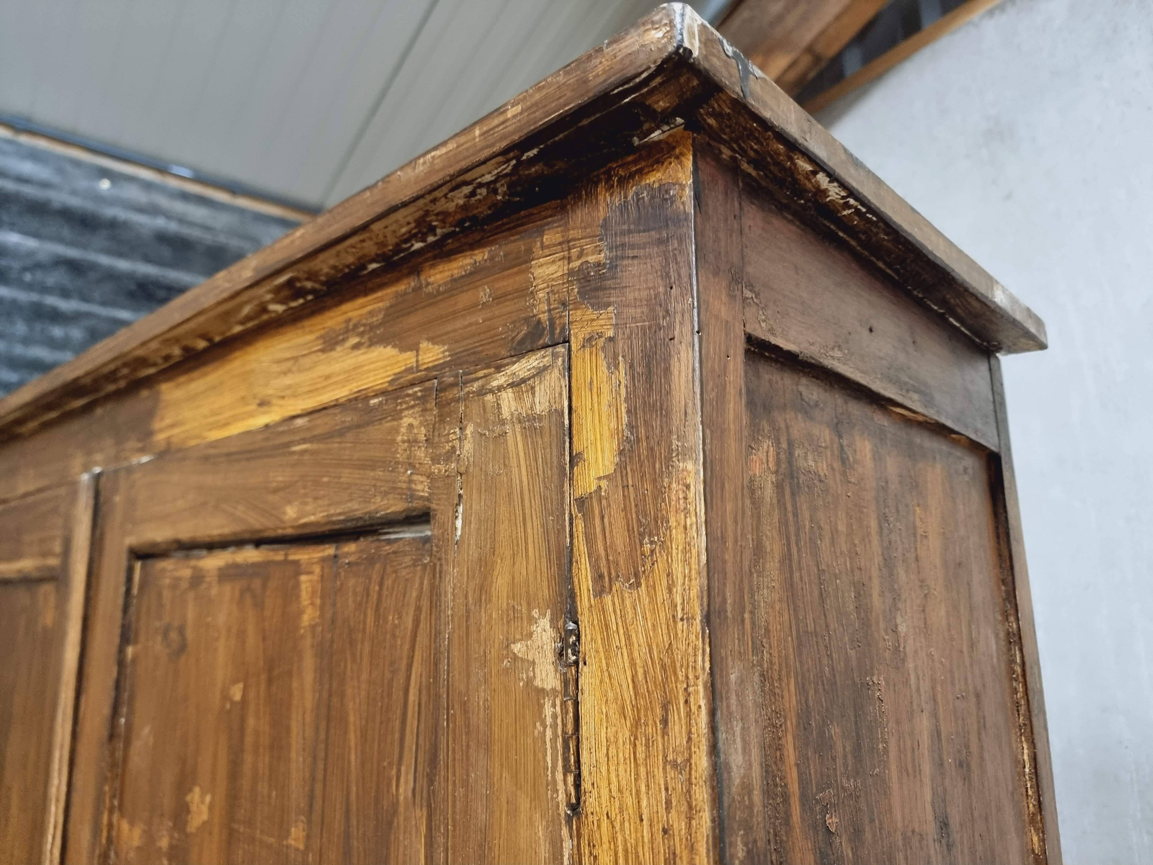 Antique sideboard, farmhouse cabinet, 112x114cm