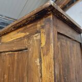 Buffet ancien, armoire de ferme, 112x114cm