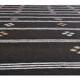 1970s Handwoven Turkish Wool Flatweave Striped Kilim Rug 180x250