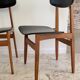 Paire de chaises scandinaves chic vintage