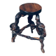 Handmade Vinewood and Oak Bar Stool, 1950s