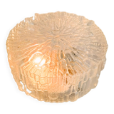 Authentic vintage french ceiling light from the 1960s, pat angem.