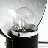 Pair of large 1980s Italian table lamps made of colorful multi-layer Murano